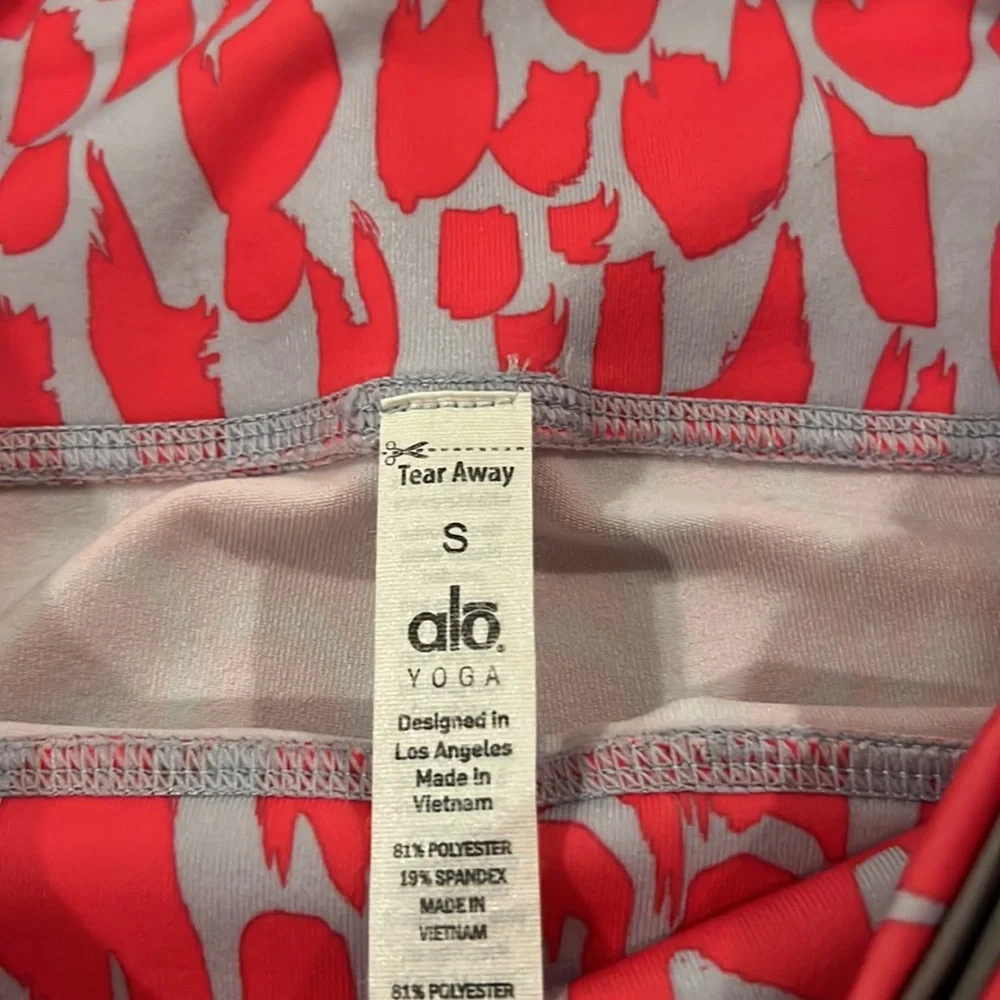 ALO YOGA OMBRÉ LEOPARD PRINT LEGGINGS